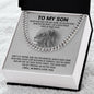 My Son| Aim for The Skies - Cuban Link Chain