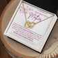 Interlocking Heart Necklace / In Memory Of