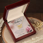 Happy Mother's Day / Interlocking Hearts Necklace