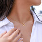 Happy Mother's Day / Poem / Delicate Heart Necklace