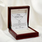 Happy Mother's Day / Poem / Delicate Heart Necklace