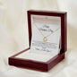 Happy Mother's Day / Poem / Delicate Heart Necklace