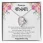 My Mom| Thank you - Forever Love Necklace