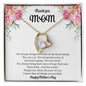 My Mom| Thank you - Forever Love Necklace