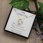 Happy Mother's day / Forever Love Necklace