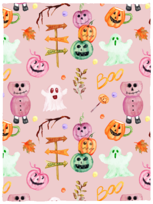 BOO!! PINK BLANKET