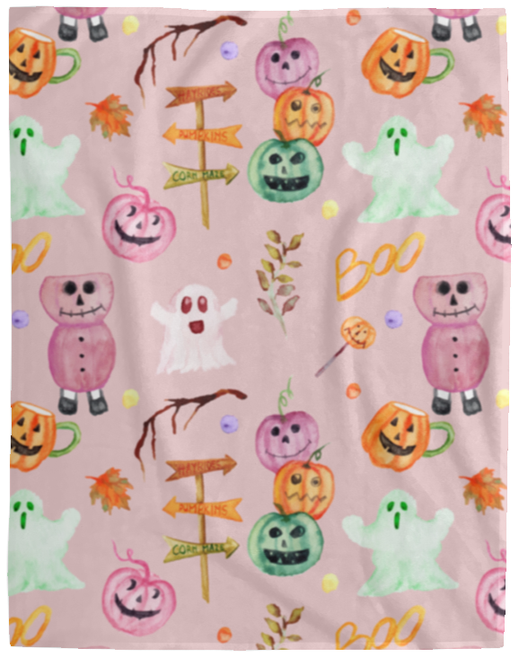 BOO!! PINK BLANKET