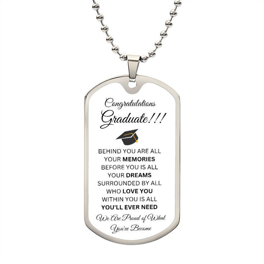 Congratulations Graduate / Dog Tag