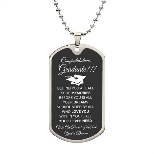 Congratulations Graduate / Dog Tag