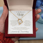 To My Wife / Forever Love Necklace