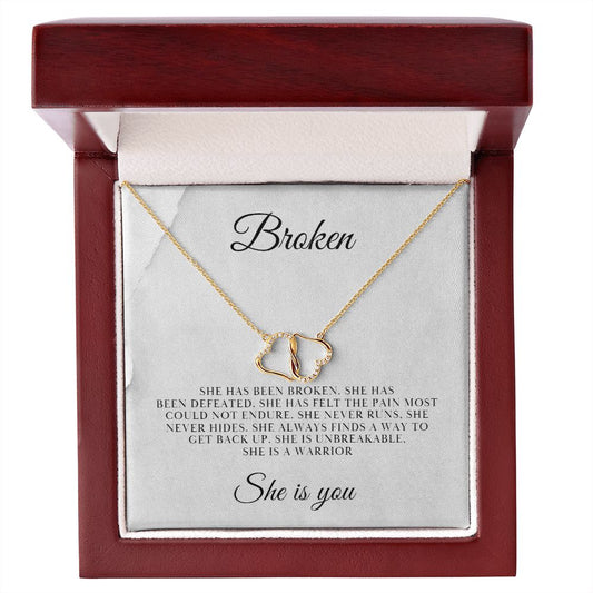 Broken / Everlasting Love Necklace