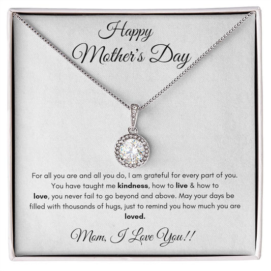 Happy Mother's Day / Poem / Eternal Hope Necklace