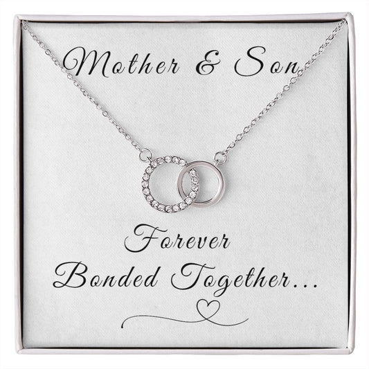 Mother & Son / Bonded Together / Perfect Pair Necklace