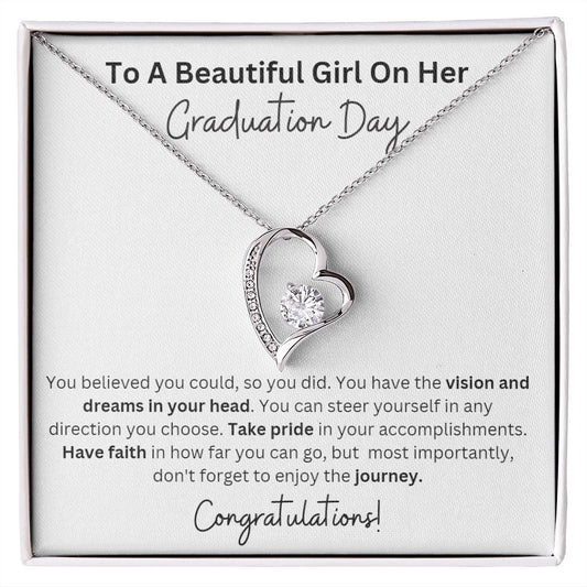 To My Daughter / Forever Love Necklace
