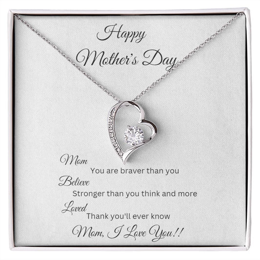 Happy Mother's day / Forever Love Necklace