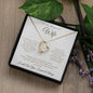 To My Wife / Forever Love Necklace